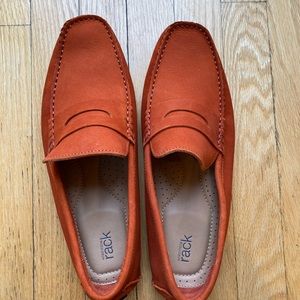 Orange Driving Mocs for Men by Nordstrom Rack.